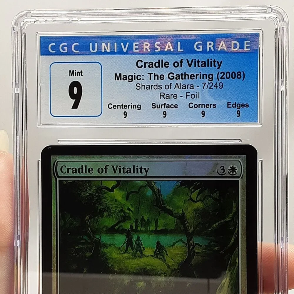 MTG - Shards of Alara - Cradle of Vitality - Foil - Graded - CGC 9